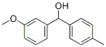 3-METHOXY-4'-METHYLBENZHYDROL 结构式