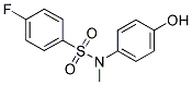 4-FLUORO-N-(4-HYDROXY-PHENYL)-N-METHYL-BENZENESULFONAMIDE 结构式