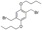 2,5-BIS(BROMOMETHYL)-1,4-BIS(BUTOXY)BENZENE 结构式