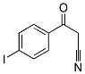 4-IODOBENZOYLACETONITRILE 结构式