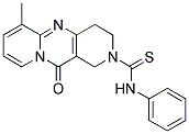 6-METHYL-11-OXO-N-PHENYL-4,11-DIHYDRO-1H-DIPYRIDO[1,2-A:4',3'-D]PYRIMIDINE-2(3H)-CARBOTHIOAMIDE 结构式