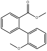 2-甲氧基-[1,1-联苯]-2-羧酸甲酯 结构式