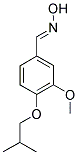 4-ISOBUTOXY-3-METHOXY-BENZALDEHYDE OXIME 结构式