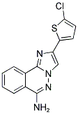 2-(5-CHLORO-THIOPHEN-2-YL)-IMIDAZO[2,1-A]PHTHALAZIN-6-YLAMINE 结构式