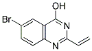 6-BROMO-2-VINYL-4-QUINAZOLINOL 结构式