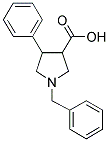 1-BENZYL-4-PHENYL-PYRROLIDINE-3-CARBOXYLIC ACID 结构式