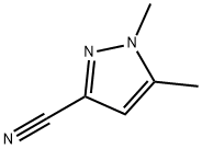1,5-二甲基-3-氰基-1H-吡唑 结构式
