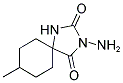 3-AMINO-8-METHYL-1,3-DIAZASPIRO[4.5]DECANE-2,4-DIONE 结构式