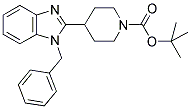 4-(1-BENZYL-1H-BENZOIMIDAZOL-2-YL)-PIPERIDINE-1-CARBOXYLIC ACID TERT-BUTYL ESTER 结构式