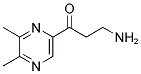 3-AMINO-1-(5,6-DIMETHYL-PYRAZIN-2-YL)-PROPAN-1-ONE 结构式