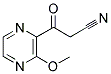 3-(3-METHOXY-PYRAZIN-2-YL)-3-OXO-PROPIONITRILE 结构式