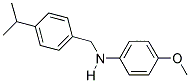 N-(4-ISOPROPYLBENZYL)-N-(4-METHOXYPHENYL)AMINE 结构式