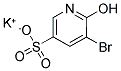 POTASSIUM 5-BROMO-6-HYDROXYPYRIDINE-3-SULFONATE 结构式