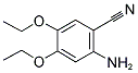 2-AMINO-4,5-DIETHOXYBENZONITRILE 结构式