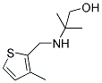 2-METHYL-2-(((3-METHYLTHIEN-2-YL)METHYL)AMINO)PROPAN-1-OL 结构式