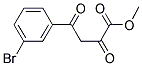 4-(3-BROMO-PHENYL)-2,4-DIOXO-BUTYRIC ACID METHYL ESTER 结构式
