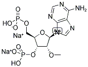 2'-O-METHYL-ADENOSINE-3',5'-BISPHOSPHATE, SODIUM SALT 结构式