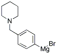(4-(1-PIPERIDINYLMETHYL)PHENYL)MAGNESIUM BROMIDE 结构式