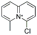 4-CHLORO-6-METHYLQUINOLIZINIUM 结构式