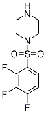 1-[(2,3,4-TRIFLUOROPHENYL)SULFONYL]PIPERAZINE 结构式