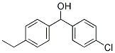 4-CHLORO-4'-ETHYLBENZHYDROL 结构式