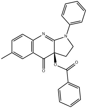 (R)-(+)-BLEBBISTATIN O-BENZOATE 结构式