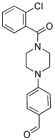 4-[4-(2-CHLOROBENZOYL)PIPERAZIN-1-YL]BENZALDEHYDE 结构式