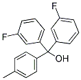 3,3'-DIFLUORO-4''-METHYLTRITYL ALCOHOL 结构式