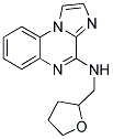 N-(TETRAHYDROFURAN-2-YLMETHYL)IMIDAZO[1,2-A]QUINOXALIN-4-AMINE 结构式