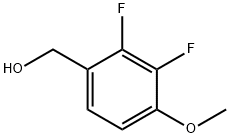 2,3-二氟-4-甲氧基苄醇 结构式