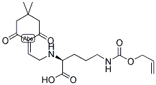 DDE-L-ORN(ALLOC)-OH 结构式