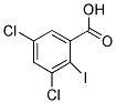 3,5-DICHLORO-2-IODO-BENZOIC ACID 结构式