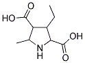 3-ETHYL-5-METHYL-2,4-PYRROLIDINEDICARBOXYLIC ACID 结构式