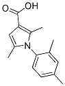 1-(2,4-DIMETHYLPHENYL)-2,5-DIMETHYL-1H-PYRROLE-3-CARBOXYLIC ACID 结构式