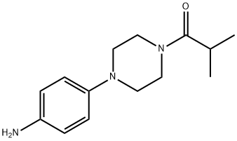 1-[4-(4-氨基-苯基)-哌嗪-1-基]-2-甲基-丙-1-酮 结构式