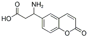 3-Amino-3-(2-oxo-2H-chromen-6-yl)-propionic acid 结构式