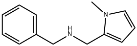 BENZYL-(1-METHYL-1H-PYRROL-2-YLMETHYL)-AMINE 结构式