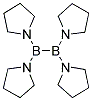 TETRAKIS(PYRROLIDINO)DIBORANE 结构式
