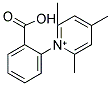 1-(2-CARBOXYPHENYL)-2,4,6-TRIMETHYLPYRIDINIUM 结构式