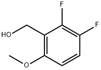 2,3-二氟-6-甲氧基苄醇 结构式