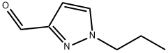 1-正丙基-吡唑-3-甲醛 结构式