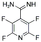 2,3,5,6-TETRAFLUORO-ISONICOTINAMIDINE 结构式