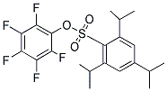 2,3,4,5,6-PENTAFLUOROPHENYL 2,4,6-TRIISOPROPYLBENZENESULFONATE 结构式