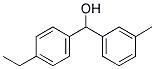 (4-乙基苯基)(间甲苯基)甲醇 结构式