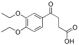 4-(3,4-DIETHOXY-PHENYL)-4-OXO-BUTYRIC ACID 结构式