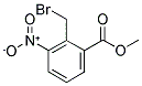 METHYL 2-(BROMOMETHYL)-3-NITROBENZENECARBOXYLATE 结构式