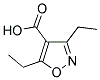 3,5-DIETHYL-ISOXAZOLE-4-CARBOXYLIC ACID 结构式