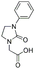 2-OXO-3-PHENYL-1-IMIDAZOLIDINEACETIC ACID 结构式