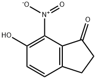 6-Hydroxy-7-nitro-2,3-dihydro-1H-inden-1-one