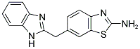 6-((1H-苯并[D]咪唑-2-基)甲基)苯并[D]噻唑-2-胺 结构式